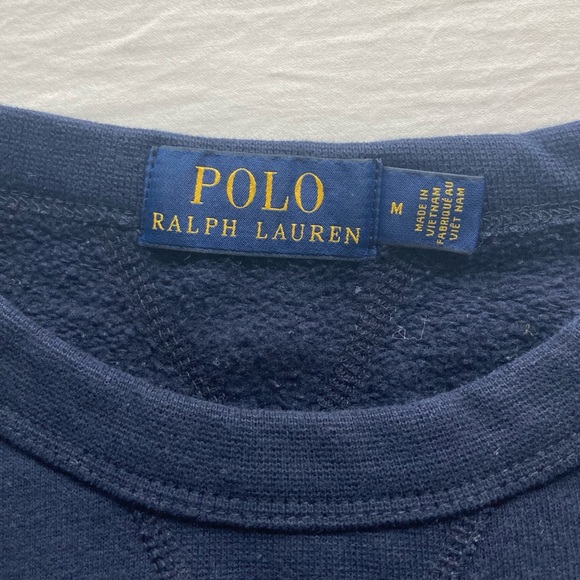 Navy Ralph Lauren Polo crew-neck sweater - Picture 2 of 3